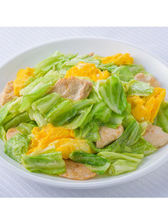 キャベツと卵と鶏むね肉のみそマヨソテー-レシピのメイン写真