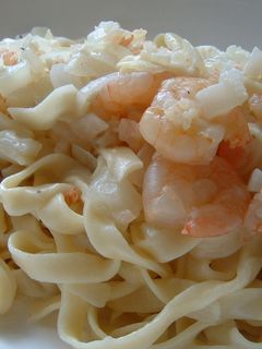 プリプリえび♪クリームパスタ-レシピのメイン写真