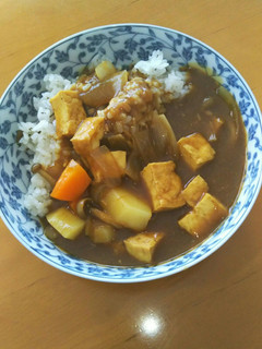 お肉嫌いさんに!ツナと厚揚げの和風カレー-レシピのメイン写真