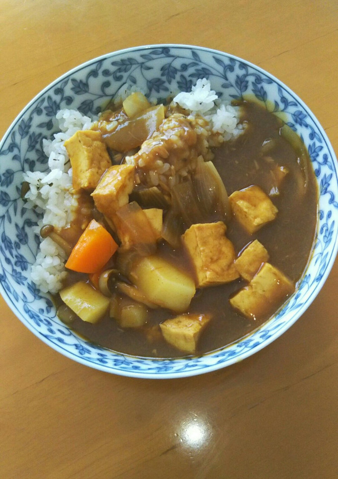 お肉嫌いさんに！ツナと厚揚げの和風カレー-レシピのメイン写真
