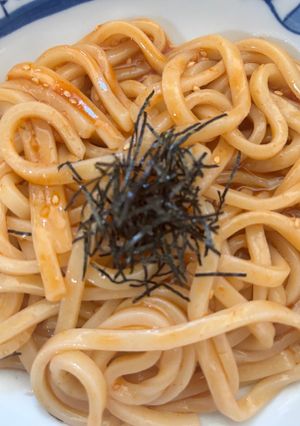 混ぜるだけ簡単！甘辛油うどん😋-レシピのメイン写真