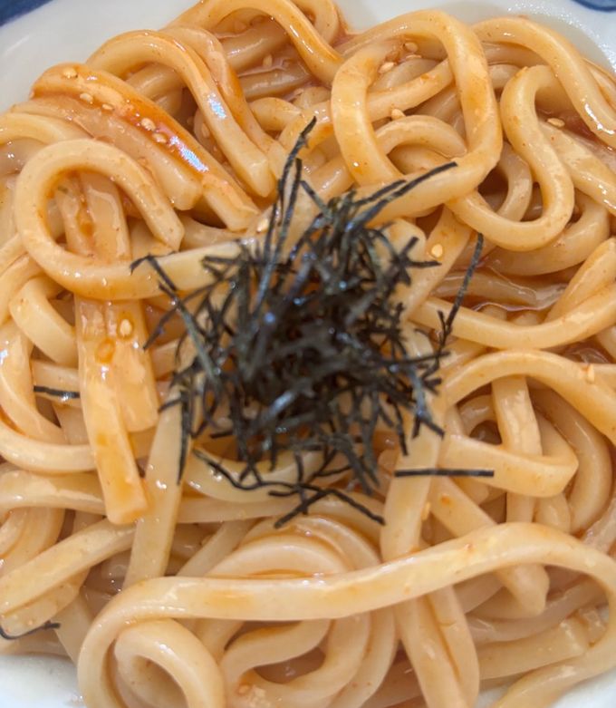 混ぜるだけ簡単！甘辛油うどん😋-レシピのメイン写真