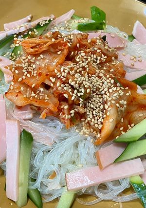 冷麺風さっぱり春雨サラダ-レシピのメイン写真