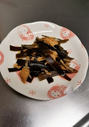 昆布とえのきでパッと１品-レシピのメイン写真