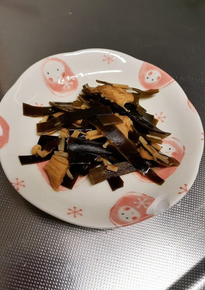 昆布とえのきでパッと１品-レシピのメイン写真