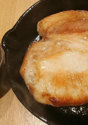 スキレットでポークソテー？？-レシピのメイン写真