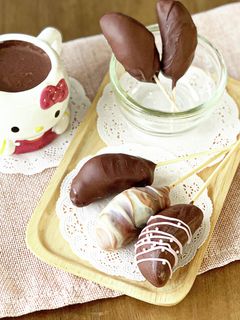 ニューレトロ*チョコバナナケーキポップ-レシピのメイン写真