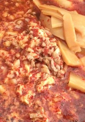 味噌味ニュータンタンメン風(メチャ辛)-レシピのメイン写真