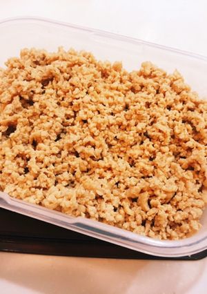 【フライパンひとつ】簡単しっとり鶏そぼろ-レシピのメイン写真