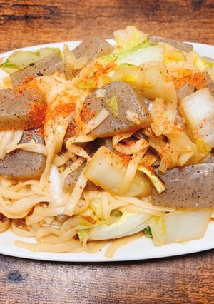 糖質０麺でこんにゃく炒め【低カロおかず】-レシピのメイン写真