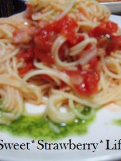 カッペリーニで!トマトの冷製パスタ☆-レシピのメイン写真