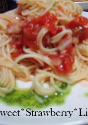 カッペリーニで！トマトの冷製パスタ☆-レシピのメイン写真