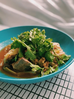 ラム肉とパクチーの無水トマト煮-レシピのメイン写真