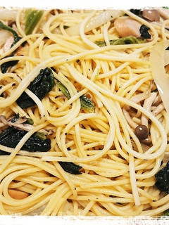 しめじとほうれん草とウインナーのパスタ-レシピのメイン写真