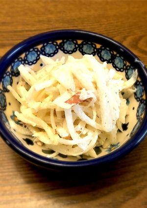 まるでツナ入り？簡単美味しい！大根サラダ-レシピのメイン写真