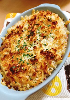 簡単！サクサクパン粉のツナポテトグラタン-レシピのメイン写真