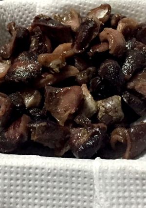 お酒が進むつまみ!せんじ肉・せんじがら-レシピのメイン写真