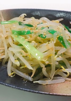 簡単もう一品。シャキシャキもやし-レシピのメイン写真
