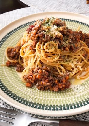 おうちでランチ!ボロネーゼ ☆-レシピのメイン写真