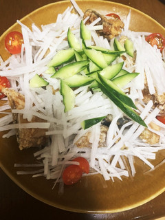 鯖と大根の甘酢サラダ-レシピのメイン写真