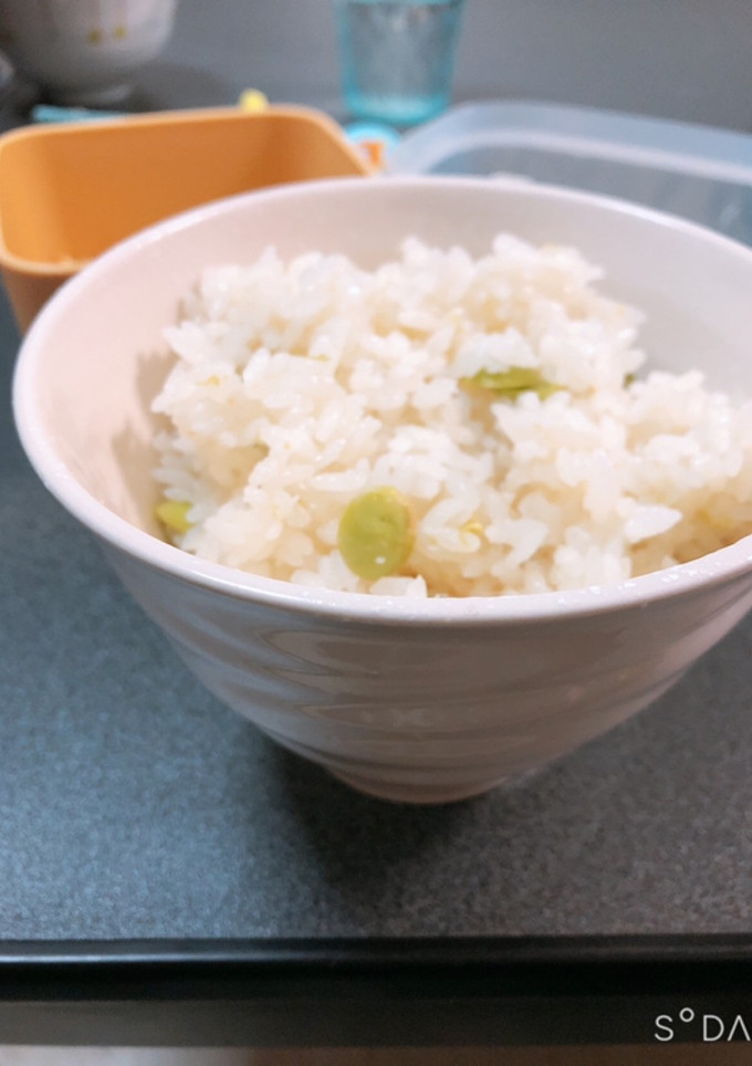 冷凍で簡単枝豆ご飯！-レシピのメイン写真