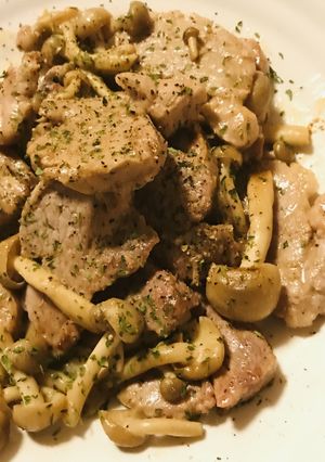 豚ヘレ肉一口ステーキ●塩バタレモンソース-レシピのメイン写真