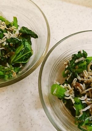 菜の花（菜花）からし和え-レシピのメイン写真
