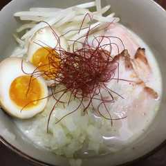 簡単！鶏白湯ラーメン-レシピのメイン写真
