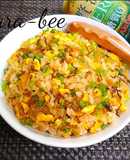 ふりかけで旨い!明太マヨ高菜チャーハン