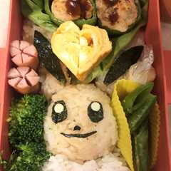 รูปของ キャラ弁　イーブイ