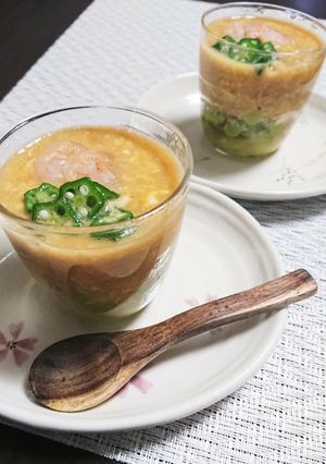重ね茶碗蒸し風₊✼̥୭*-レシピのメイン写真