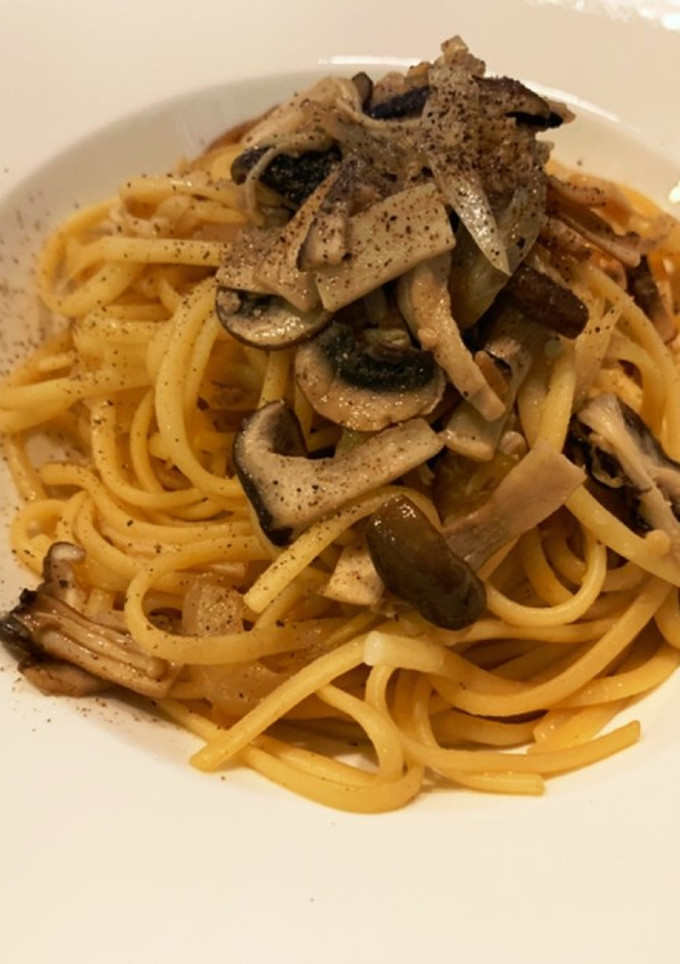 きのこの和風パスタ　黒トリュフ風味-レシピのメイン写真