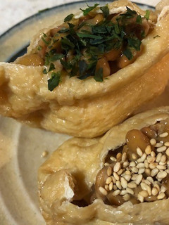 納豆おいなりさん -レシピのメイン写真