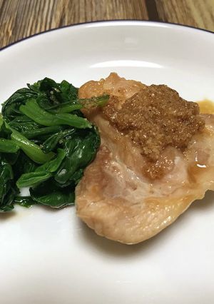鶏肉のごまだれかけ-レシピのメイン写真