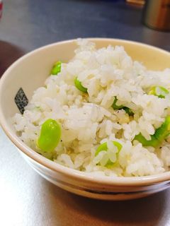 簡単!!枝豆としらすのまぜまぜご飯-レシピのメイン写真