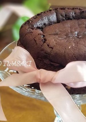 綺麗になれちゃう『豆乳♡ガトーショコラ』-レシピのメイン写真