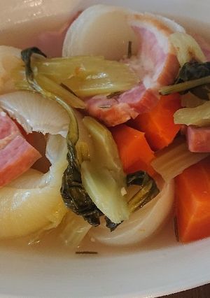 ベストポットで残り野菜ポトフ-レシピのメイン写真