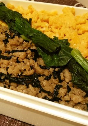 みんな大好き!とりそぼろご飯-レシピのメイン写真