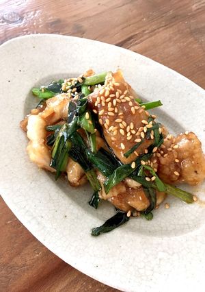 せせりのみりん醤油炒め-レシピのメイン写真