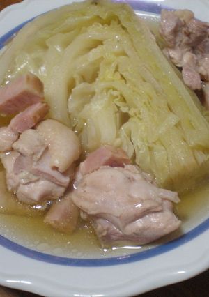 たっぷりキャベツのポトフ-レシピのメイン写真