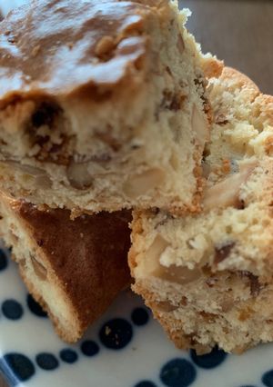 ざっくりナッツレーズンパウンドケーキ-レシピのメイン写真