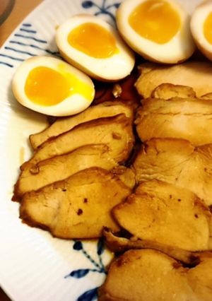ご飯がすすむ!圧力鍋で鶏むね肉の甘辛煮-レシピのメイン写真