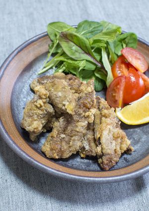 萬幻豚レバーの香味揚げ-レシピのメイン写真