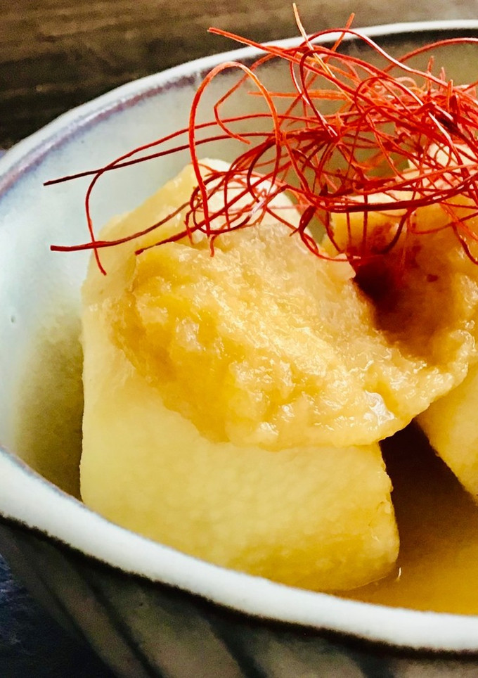 口当たりの良い長芋の煮物-レシピのメイン写真