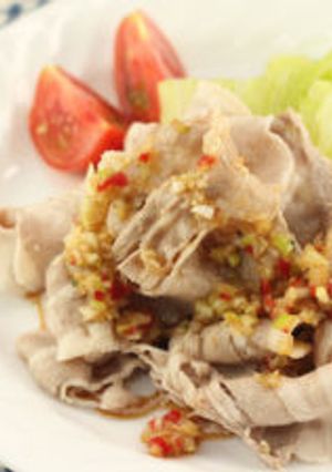 豚バラの香味ソースがけ-レシピのメイン写真