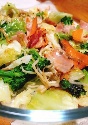 時短！アヒージョになりたかった野菜たち-レシピのメイン写真