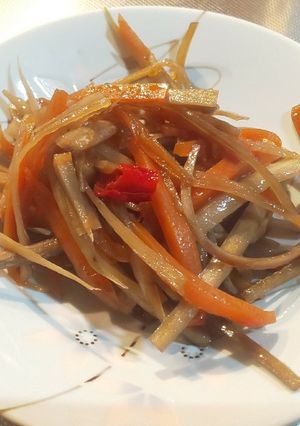 美味しい！きんぴらごぼう-レシピのメイン写真