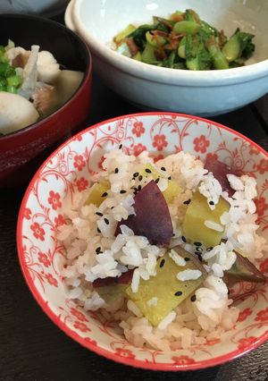 さつまいもご飯-レシピのメイン写真