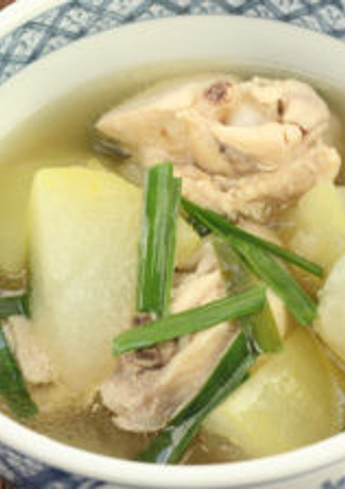 鶏肉と冬瓜のお汁-レシピのメイン写真