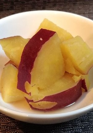 さっぱりデザート♪サツマイモのレモン煮-レシピのメイン写真